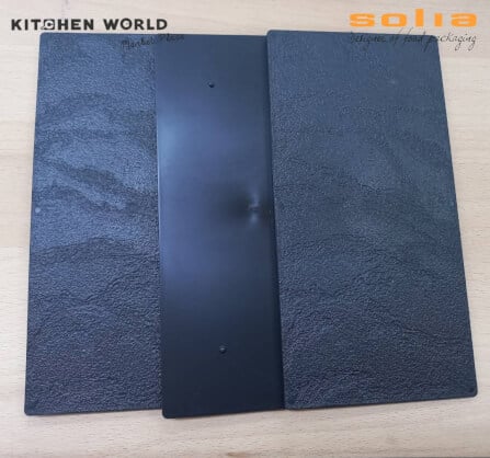 ถาดแผ่นพื้นผิวหินชนวนโพลีสไตรีน SOLIA PK1188 แพ็ค 10 ชิ้น สีดำ_5
